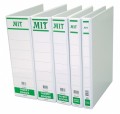MIT 8620WE A4 2孔三面插頁文件夾(65MM)-白色