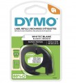 DYMO 91200 LETRA TAG 機用標籤帶 (12MM(W)X4M(L))