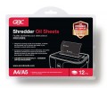 GBC Shredder Oil Sheets (12pcs)