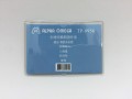ALPHA OMEGA TP-8956 CARD CASE HORIZONTAL CLEAR