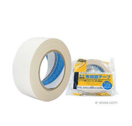 TERAOKA NO. 712 Double-coated Adhesive Cloth Tape(Rubber-Based
