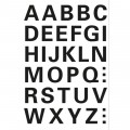HERMA 4163 英文字母貼紙(黑字) A-Z