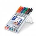 STAEDTLER Lumocolor® non-permanent pen SET OF 6