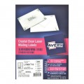 AVERY ZWECKFORM L7563-10 LABEL CLEAR 99.06X38.1MM