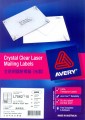 AVERY ZWECKFORM L7565-10 LABEL CLEAR 99.1X67.7MM