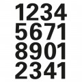 HERMA 4168 數字貼紙(黑字) 0-9