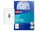 Avery® L7418 Fabric Name Badge Labels (雷射列印 布質)