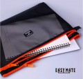EASYMATE文件袋雙拉鍊網狀文件收納雙層拉鍊袋 FC 9660 
