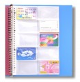 DATA BANK NC-3030R A4(30孔) 10格咭片簿透明替芯(10張裝)