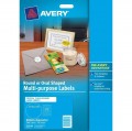 AVERY ZWECKFORM L6112C 959164 ROUND CLEAR LABELS
